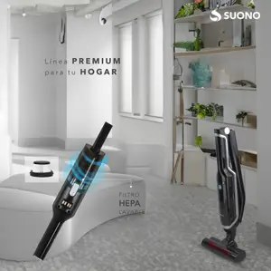 Aspiradora Inalámbrica Suono 2 En 1 300Ml Negro