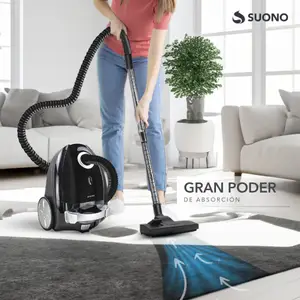 Aspiradora Trineo Suono 2000W Negro
