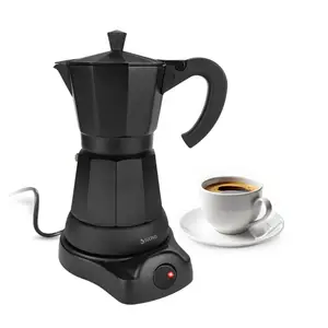 Cafetera Eléctrica Italiana Suono Negro