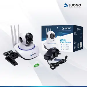 Cámara Seguridad Wifi Triple Antena Ir