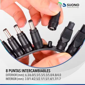 Cargador Universal Notebook 8 Puntas