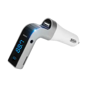 Receptor Bluetooth Usb Auto Plateado