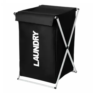 Cesto Organizador Para Ropa Negro