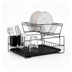 Escurridor De Platos Negro