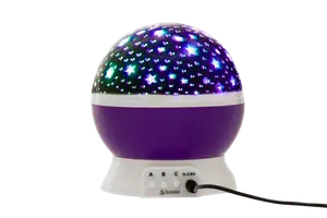 Esfera Proyector De Estrella Violeta