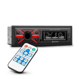 Estéreo Desmontable Suono Bluetooth Usb Mp3 Fm Negro