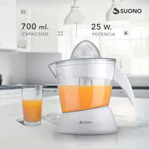 Exprimidor Eléctrico Suono 700Ml 25W Blanco