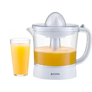 Exprimidor De Jugos Eléctrico Suono 1.2 L 25W 2 Conos Blanco