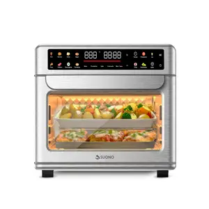 Horno Air Fryer Suono 25L Digital 1700W Acero