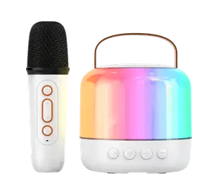 Kit Karaoke Bluetooth Portátil Blanco