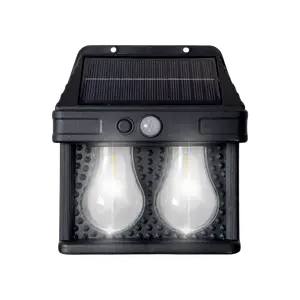 Lámpara Solar Led Negro