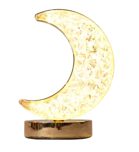 Lámpara Luna Dorado