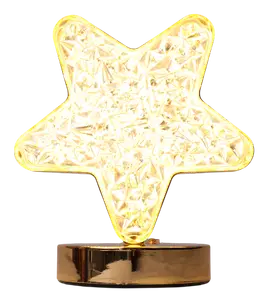 Lámpara Estrella Dorado