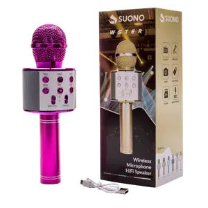 Microfono Karaoke Rosa
