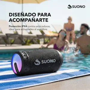 Parlante Portátil Negro