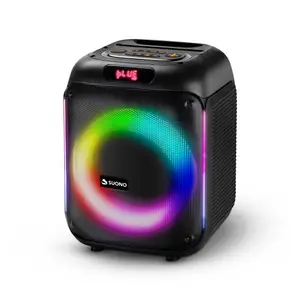 Parlante Bluetooth Suono 6.5" Rgb Negro
