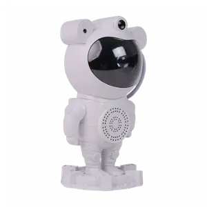 Proyector Astronauta Con Parlante Blanco