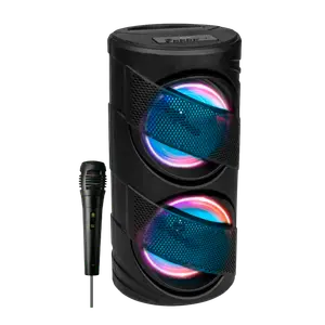 Parlante Portátil Karaoke 2X6.5"