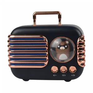 Parlante Retro Mini Azul