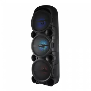 Parlante Torre Triple Woofer Negro
