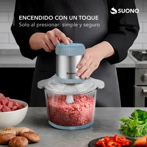 Picadora De Alimentos 500W 2L Azul