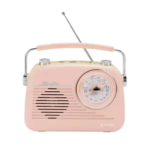 Radio Retro Vintage Rosa