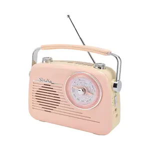Radio Retro Vintage Rosa