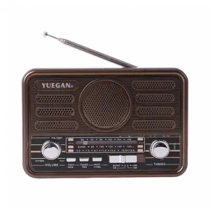 Radio Retro Marrón