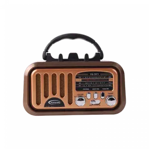 Radio Retro Marrón