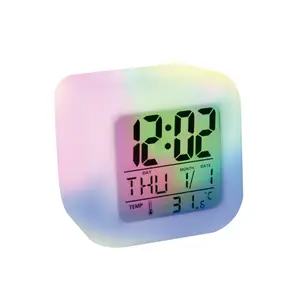 Reloj De Mesa Cubo