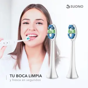 Repuesto Cepillo De Dientes Blanco