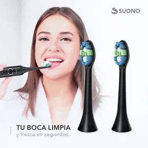 Repuesto Cepillo De Dientes Negro