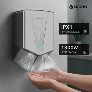 Secador De Manos Acero