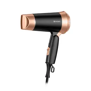 Secador De Pelo Mini Plegable Negro