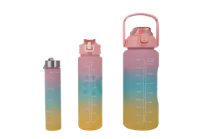 Set De Botellas De Plástico Rosa