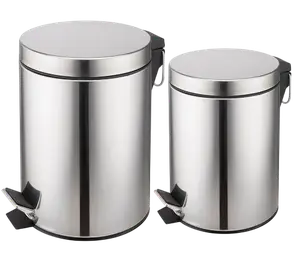 Set Tachos Residuos 12+3L Acero